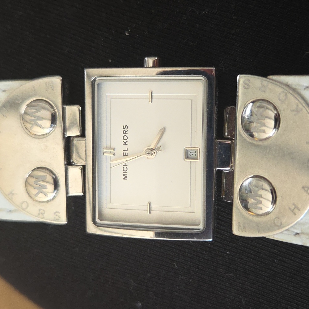 MK Watch White/silver